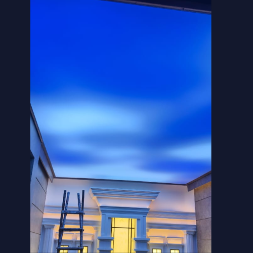 TEXTILE BARRISOL MOVING CLOUD STRETCH CEILING